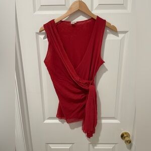 Vintage Sweet Pea mesh top